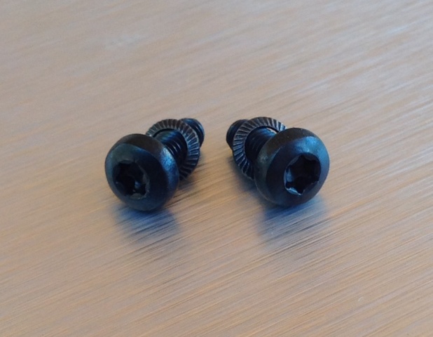 HB Industires CZ BLACK STAINLESS TORX BELLEVILLE