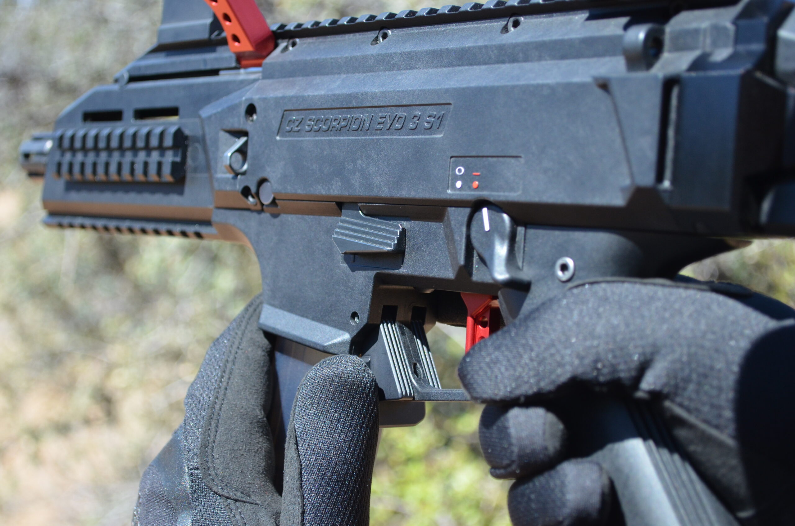 HBI Scorpion EVO Paddle Magazine Release CZ HB Industries