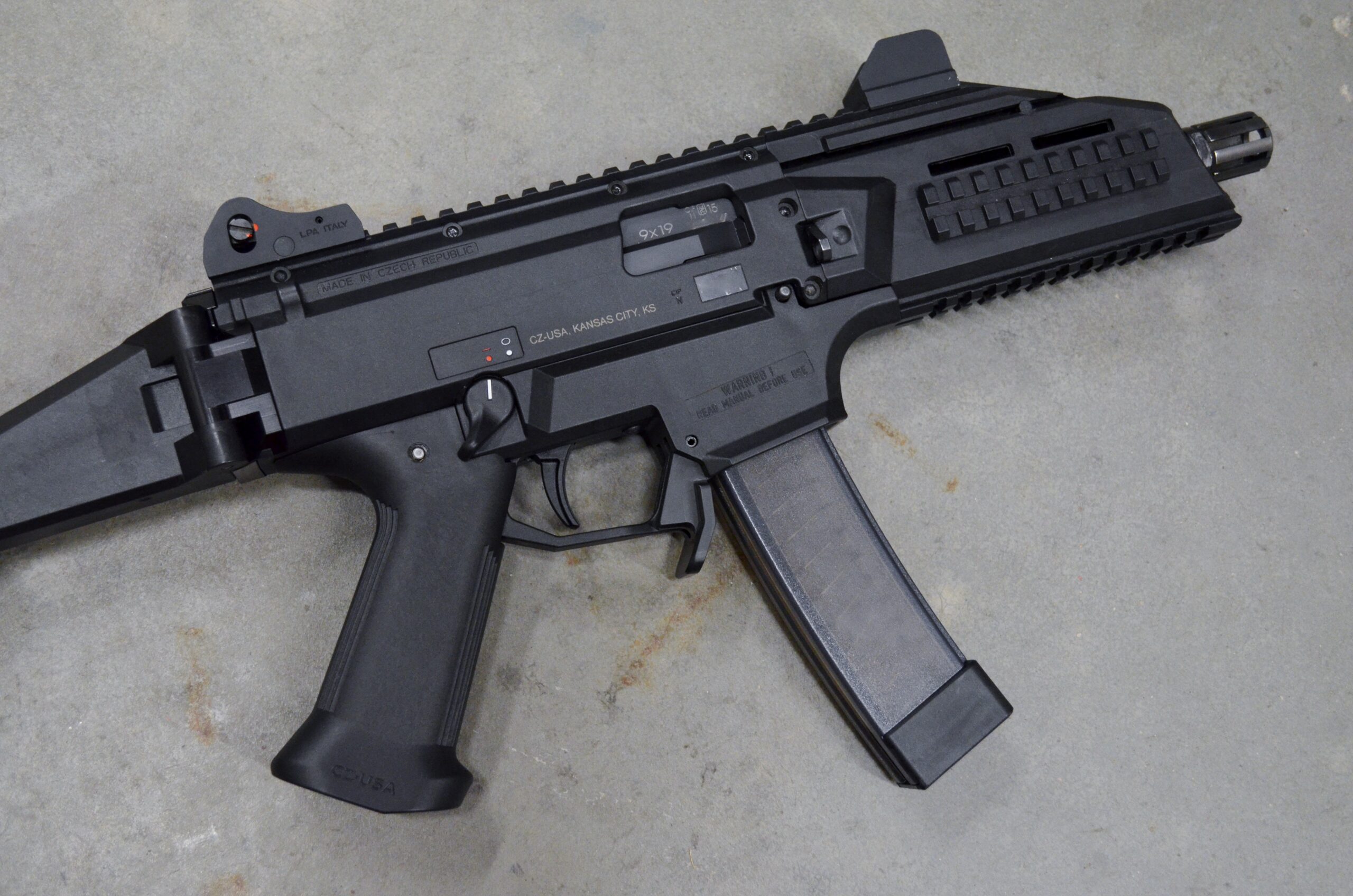 HBI Duckbill Magazine Release for CZ Scorpion