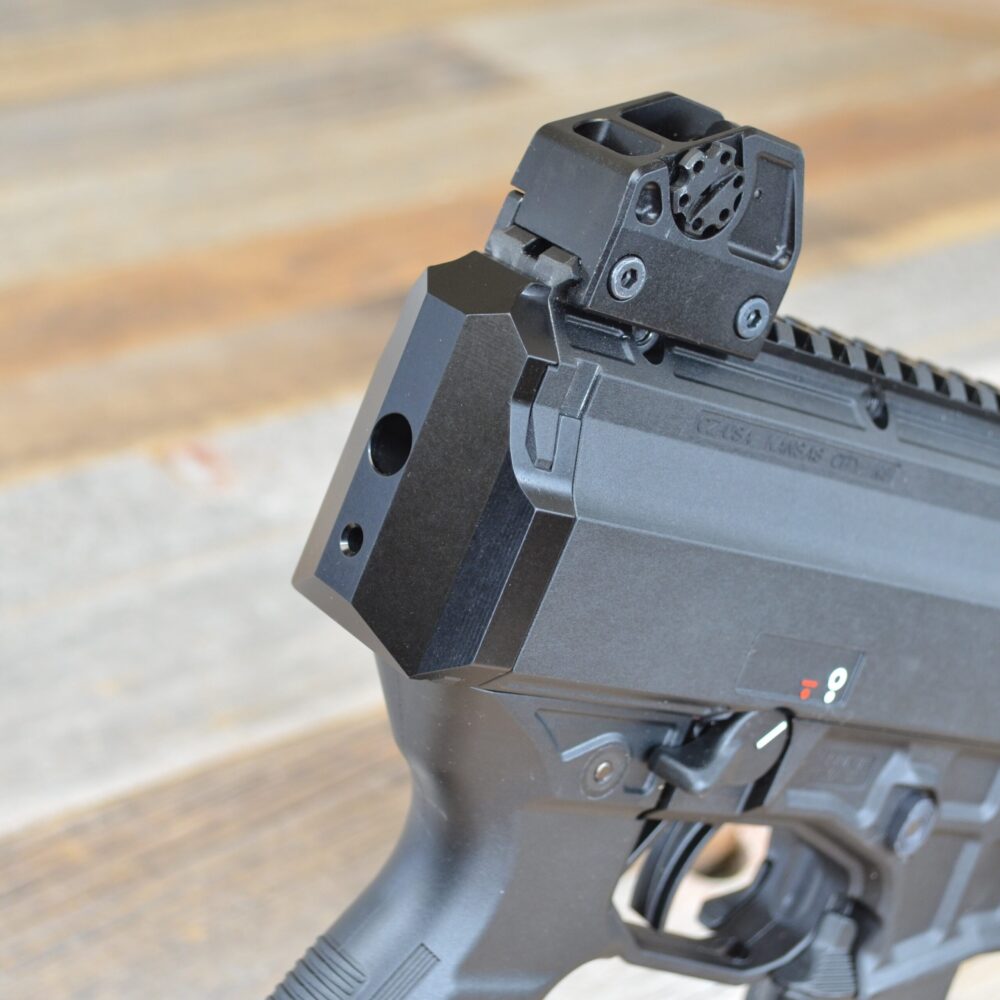 HBI CZ EVO 3+ PLUS PISTOL RECEIVER CAP PLATE_INSTALLED