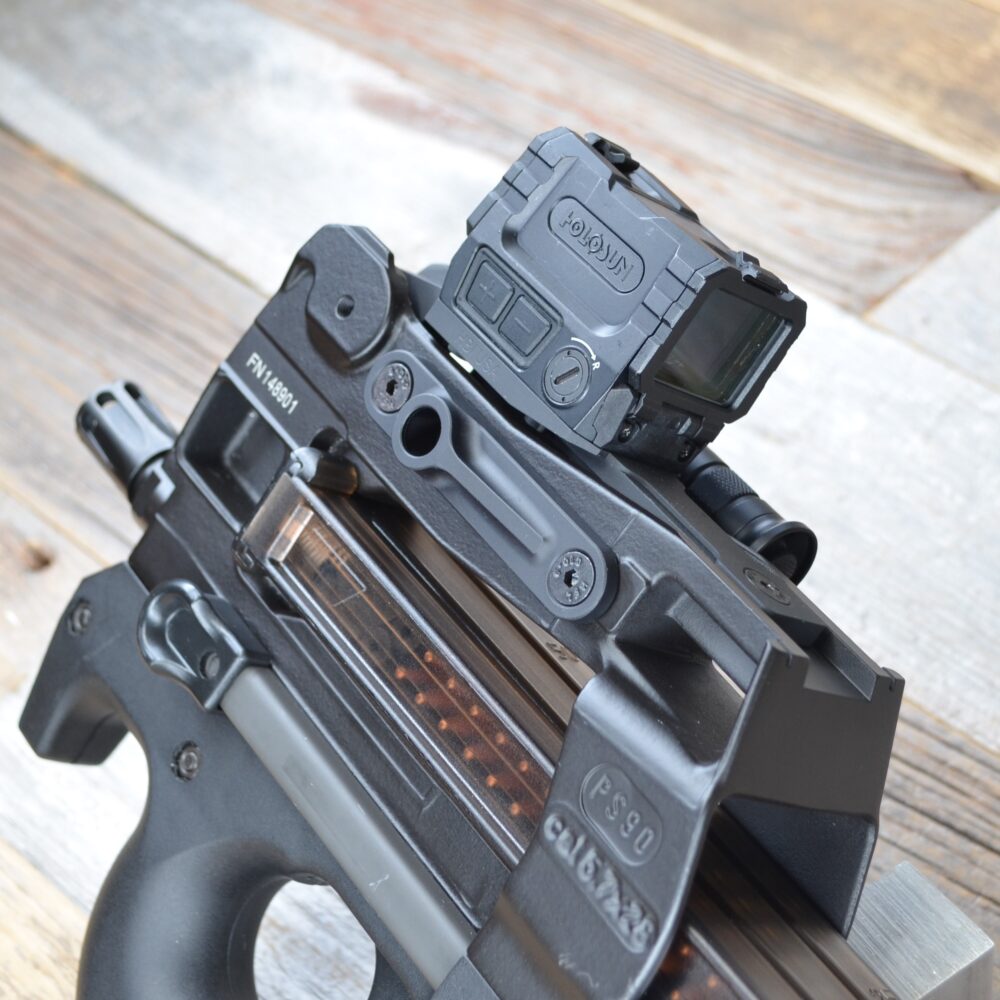 HBI FN P90 PS90 QD SLING MOUNT, RECEIVER SIDE, INSTALLED LEFT