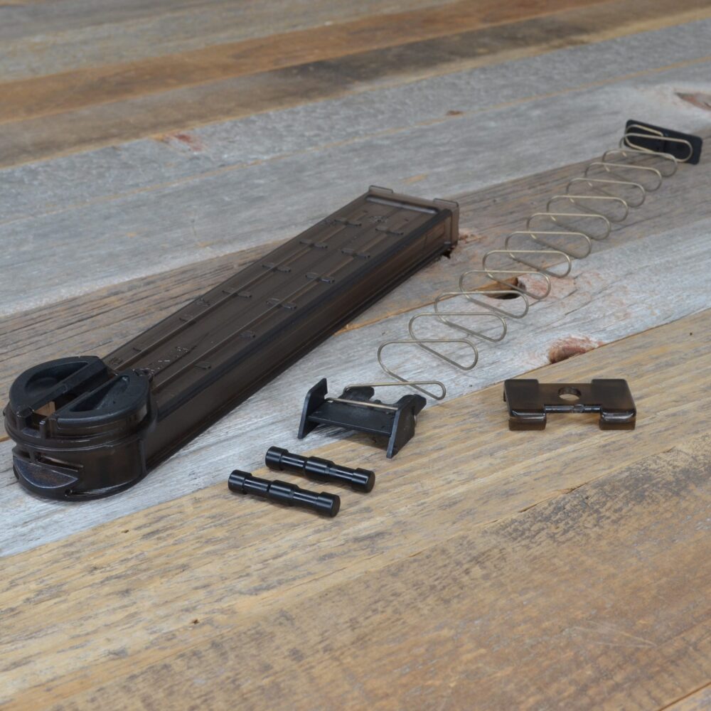HBI FN P90 PS90 MAGAZINE ROLLER FOLLOWERS, DISASSEMBLED