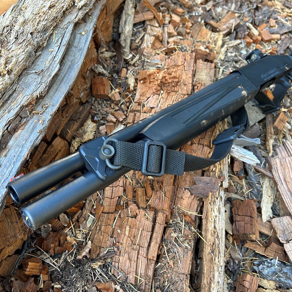 HBI MOSSBERG 940 PRO ALUMINUM BARREL TUBE CLAMP, QD MOUNT, INSTALLED_3
