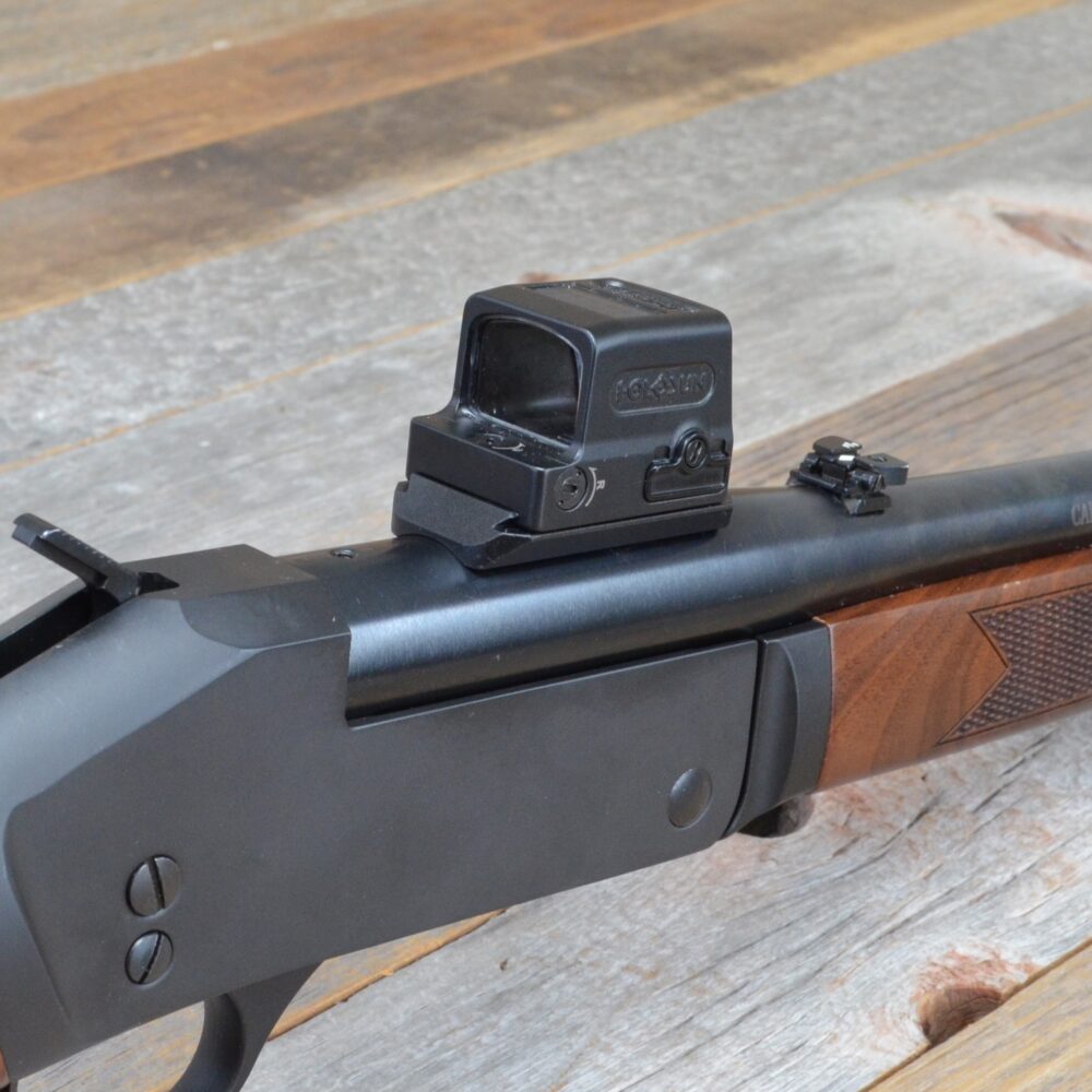 HBI Henry H015 Single Shot Optic Mount, Holosun 509T SCRS, Installed 3