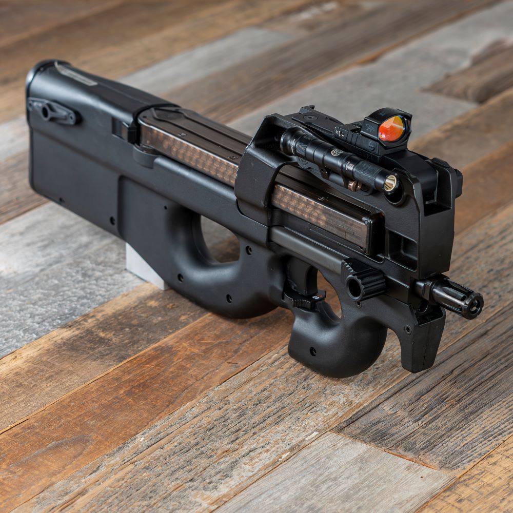 HBI FN P90 PS90 VORTEX VENOM CANIK MECANIK OPTIC MOUNT, INSTALLED 4