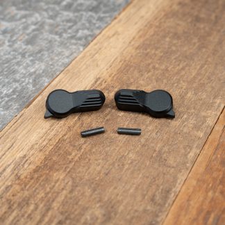 HBI MOSSBERG ENHANCED ROTARY SAFETY SELECTORS, 590R 590RM, PAIR, BLACK