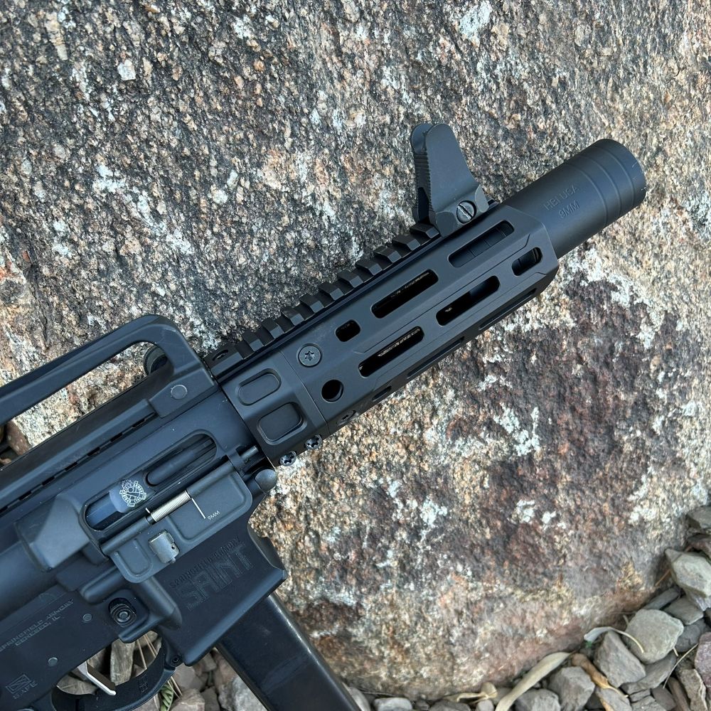 HBI AR9 6IN SUPPRESSOR READY HANDGUARD W 4IN BLAST SHIELD_2